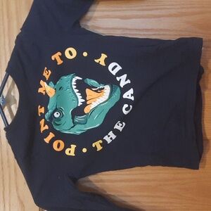 Old Navy Kids T-Rex Candy Long Sleeve Tee - Black